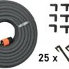 Meisterhome ® - 30 Meter - Druppelslang - Druppelsystemen - Zweetslang - Bewatering - Bewateringssysteem - Druppelsysteem - Irrigatie Set - 70% Waterbesparing - Druppelaars - Tuin, Gras, Planten - Met 38 Hulpstukken Voor Vast Zetten En Verlengen -Gardena Verkoopwinkel 1200x652 1