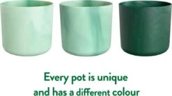 Elho The Ocean Collection Round 22cm - Bloempot Voor Binnen - 100% Gerecycled Materiaal - Gemaakt Met Zeeafval - Ø 22.3 X H 20.4 Cm - Pacifisch Groen -Gardena Verkoopwinkel 1200x670 1