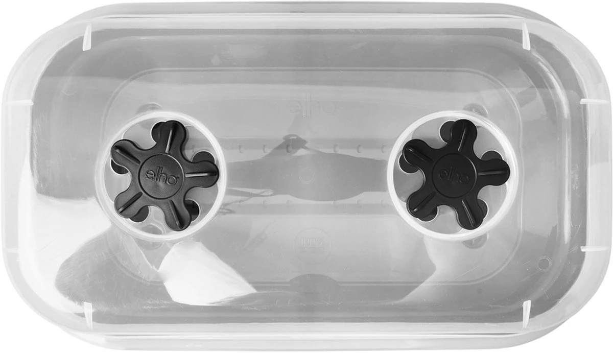 Elho Green Basics Kweektray Allin1 39 - Plantenbak Voor Kweken En Oogsten - Ø 39.0 X H 15.2 Cm - Zwart/Living Black 6 Elho Green Basics Kweektray Allin1 39 - Plantenbak Voor Kweken En Oogsten - Ø 39.0 X H 15.2 Cm - Zwart/Living Black - Afbeelding 4