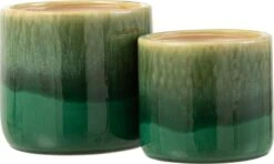J-Line Bloempot Elise Keramiek Groen Large 9 J-Line Bloempot Elise Keramiek Groen Large -Gardena Verkoopwinkel 1200x718 2