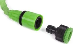 Benson - Tuinslang - Fexibel - 10 Meter - Tuinslang Met Koppeling - Spuitpistool - Groen -Gardena Verkoopwinkel 1200x728 1