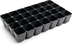 Stevige Lage Zaaitray - 28 Cellen - The Farm Dream - Root Trainer - ECO Friendly - Milieuvriendelijke - Kweektray - Hard Plastic - Stektray