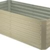 Blumfeldt High Grow Straight Kweekbak - Kweektafel - Moestuinbak 180 X 90 Cm - Werkhoogte 60 Cm - Inhoud 970 L - Staal - Beige 1 Blumfeldt High Grow Straight Kweekbak - Kweektafel - Moestuinbak 180 X 90 Cm - Werkhoogte 60 Cm - Inhoud 970 L - Staal - Beige -Gardena Verkoopwinkel 1200x775