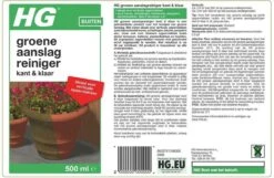 HG Groene Aanslagreiniger Kant & Klaar 13228N - 500ml - De NR1 Groene Aanslagreiniger - Zelfwerkend - Geschikt Voor Alle Ondergronden -Gardena Verkoopwinkel 1200x782 3
