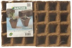 Nature Turfpotten 144 Stuks 4x4x5 Cm 6020128