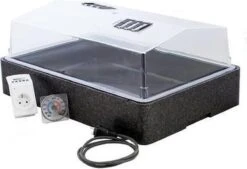 HGA Propagator 64/50 - Verwarmde Kweekbak Met Thermotimer En Thermometer