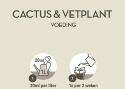 Pokon Cactus & Vetplant Voeding - 250ml - Plantenvoeding - 20ml Per 1L Water -Gardena Verkoopwinkel 1200x858 1
