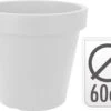 Relaxwonen - Bloempot Rond 60 X 52 Cm Wit -Gardena Verkoopwinkel 1200x860 2