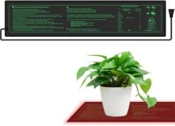 Kweekmat - Verwarmingsmat Planten - 10 X 52,5 Cm- Zaden - Stekjes - Kiemen - Ook Geschikt Voor Onder Terrariums - Spat Waterdicht - 7 Watt