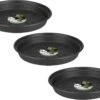 Elho Green Basics Schotel - Plantenschotels - 3 X 14 Cm Zwart -Gardena Verkoopwinkel 1200x878 2