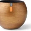 Capi Europe - Vaas Bol Retro - 30x25 - Goud - Bloempot Voor Binnen - BRTG104 -Gardena Verkoopwinkel 1200x891 6