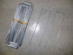 Gronddoekpen / Anti-Worteldoek Haken 20 X 5 X 20 Cm ZINK / 100 STUKS ! / Gronddoekpennen -Gardena Verkoopwinkel 1200x900 3