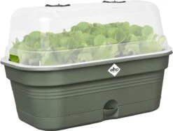 Elho Green Basics Kweektray Allin1 39 - Plantenbak Voor Kweken En Oogsten - Ø 39.0 X H 15.2 Cm - Groen/Blad Groen -Gardena Verkoopwinkel 1200x911 7