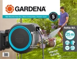 GARDENA - Wandslangenbox - RollUp XL - 35 Meter - Ø 13 Mm 20 GARDENA - Wandslangenbox - RollUp XL - 35 Meter - Ø 13 Mm -Gardena Verkoopwinkel 1200x929 3