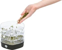 Mungo Antraciet - Kiemtoren Voor Zaden En Granen - Kiempot - Kiemzaden - Kiemschaaltje -Gardena Verkoopwinkel 1200x981 1