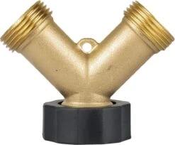 Sens Design Waterverdeler 2-weg – Messing – Past Op Europese Kranen -Gardena Verkoopwinkel 1200x991