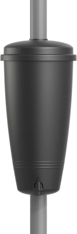 Elho Green Basics Rain Catcher 33 - Regenton Voor Balkonbuiten - Ø 33.5 X H 73.5 Cm - Zwart/Living Black -Gardena Verkoopwinkel 396x1200 1