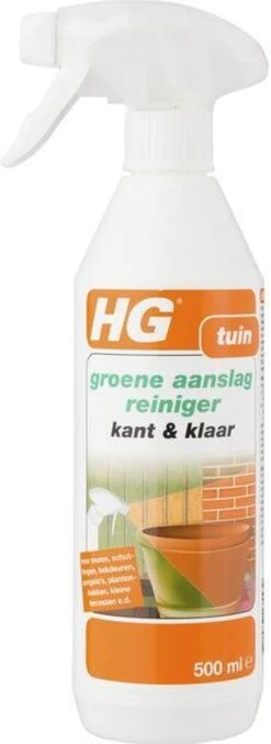 HG Groene Aanslagreiniger Kant & Klaar 13228N - 500ml - De NR1 Groene Aanslagreiniger - Zelfwerkend - Geschikt Voor Alle Ondergronden -Gardena Verkoopwinkel 438x1200 1