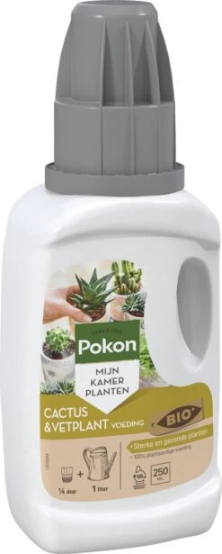 Pokon Bio Cactus & Vetplant Voeding - 250ml - Plantenvoeding (bio) - 7ml Per 1L Water -Gardena Verkoopwinkel 482x1200 4
