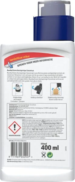 ROUNDUP® Groene Aanslagreiniger Concentraat - Verwijdert Groene Aanslag En Algen - Voor Terras, Daken En Muren - 400 Ml Voor 220 M2 -Gardena Verkoopwinkel 499x1200 4