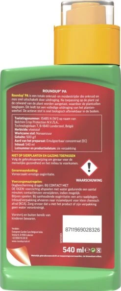 RoundUp Natural Onkruidvrij Onkruidverwijderaar - Zonder Glyfosaat - 540ml Voor 300m² -Gardena Verkoopwinkel 499x1200 6