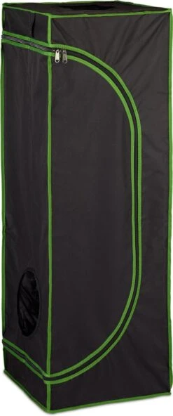 Relaxdays Growtent Binnen - Kweektent In Huis - Growbox - Planten Kweken - Groen/zwart - 40 X 40 X 120 Cm -Gardena Verkoopwinkel 501x1200