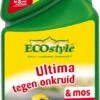 ECOstyle Ultima Onkruid & Mos Concentraat Afbreekbare Onkruidverdelger - Paden En Terrassen - Bestrijdt Het Blad En De Wortels - 1020 ML -Gardena Verkoopwinkel 527x1200 1