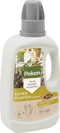 Pokon Bio Kamerplanten Voeding - 500ml - Plantenvoeding (bio) - 7ml Per 1L Water -Gardena Verkoopwinkel 538x1200