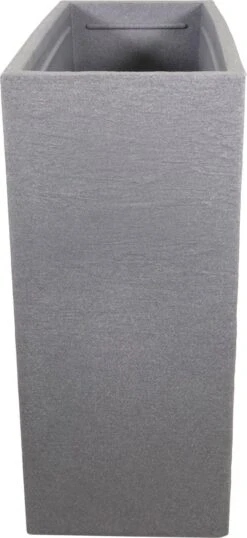 4gardenz® Stone Rechthoekige Bloembak Voor Buiten - 60x60x26cm - Lichtgrijs -Gardena Verkoopwinkel 551x1200