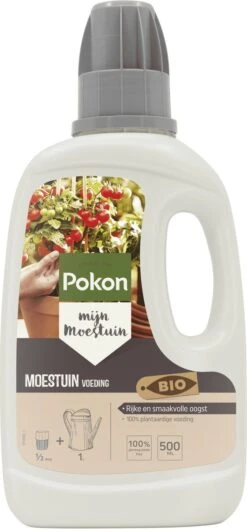 Pokon Bio Moestuinvoeding - 500ml - Plantenvoeding - 14ml Per 1l Water -Gardena Verkoopwinkel 560x1200