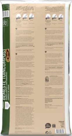 Pokon Bio Bemeste Tuincompost - 20l - Bodemverbeteraar - Geschikt Voor Ophoging En Aanplanten -Gardena Verkoopwinkel 642x1200 6