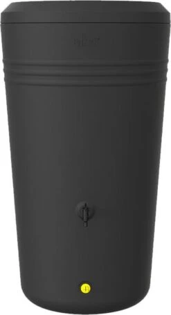 Elho Green Basics Regenton - Regenton - Living Black - Buiten - 200 Liter -Gardena Verkoopwinkel 650x1200 1