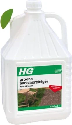 HG Groene Aanslagreiniger Kant & Klaar - 5L - Geschikt Voor Alle Ondergronden