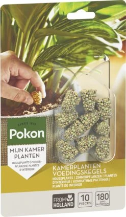 Pokon Kamerplanten Voedingskegels - 10st - Plantenvoeding - 6 Maanden Voeding -Gardena Verkoopwinkel 699x1200 3