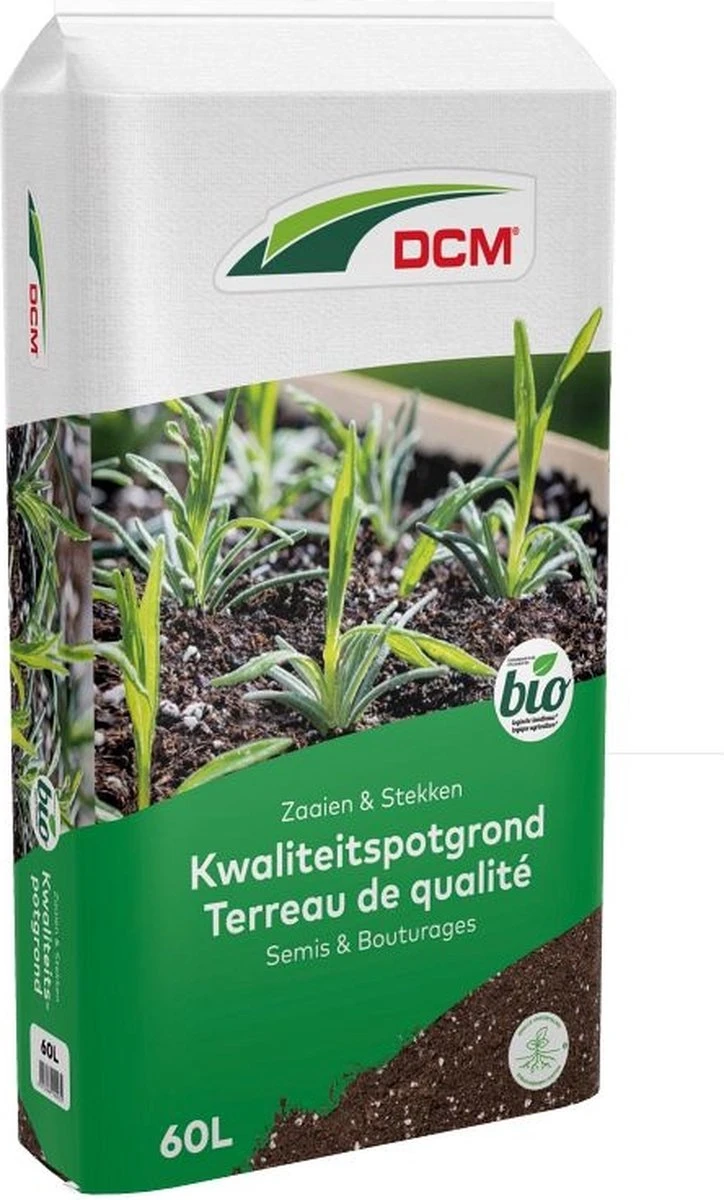 DCM Potgrond Zaaien & Stekken (60 Ltr) 3 DCM Potgrond Zaaien & Stekken (60 Ltr)