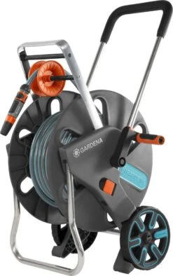 GARDENA - AquaRoll L CleverRoll L Easy Set Slangenwagen - Maximaal 50 Meter - Verstelbare Handgreep -Gardena Verkoopwinkel 752x1200