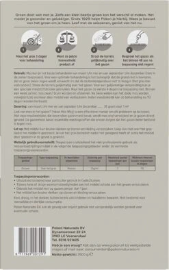 Pokon Mos Weg! - 3,5kg - Onkruidverdelger - Geschikt Voor 100m² - Mosbestrijder -Gardena Verkoopwinkel 753x1200 6