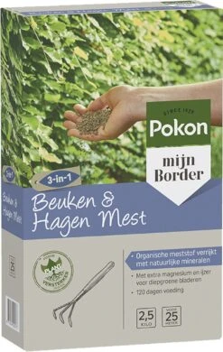 Pokon Beuken & Hagen Mest - 2,5kg - Meststof - 3-in-1 Werking -Gardena Verkoopwinkel 760x1200 1
