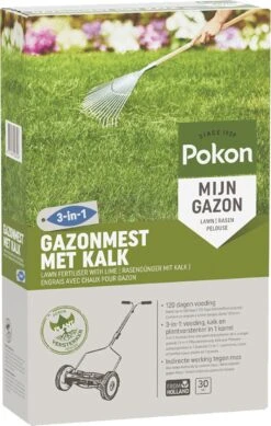 Pokon Gazonmest Met Kalk - 2kg - Mest - Geschikt Voor 30m² - 120 Dagen Voeding -Gardena Verkoopwinkel 761x1200 1