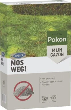 Pokon Mos Weg! - 3,5kg - Onkruidverdelger - Geschikt Voor 100m² - Mosbestrijder -Gardena Verkoopwinkel 769x1200 2