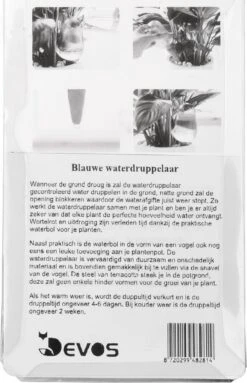 Waterdruppelaar Voor Planten 2 Stuks - Waterbol Kamerplanten - Automatisch Watergeefsysteem - Vogel - Blauw -Gardena Verkoopwinkel 773x1200 1