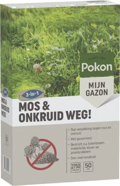 Pokon Mos En Onkruid Weg! - 2,75kg - Onkruidverdelger - Geschikt Voor 50m² - Zowel Mos- En Onkruidbestrijder -Gardena Verkoopwinkel 773x1200 4