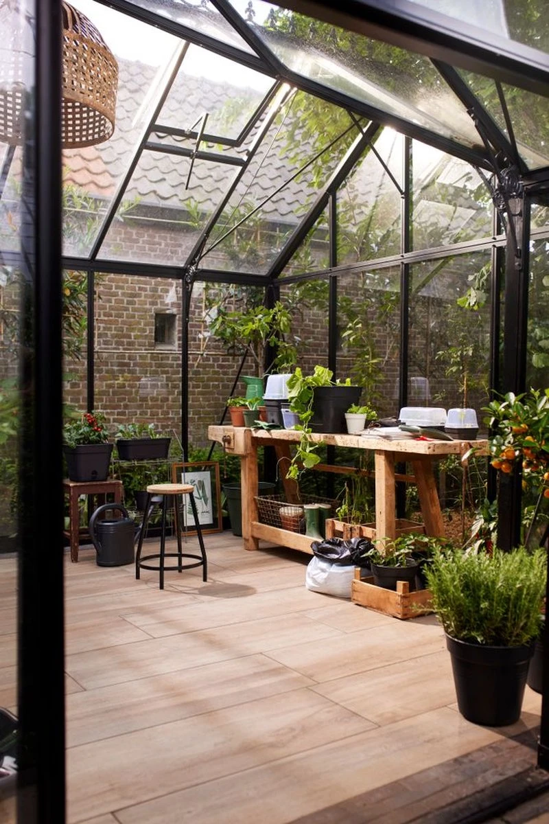 Elho Green Basics Kweektray Allin1 39 - Plantenbak Voor Kweken En Oogsten - Ø 39.0 X H 15.2 Cm - Zwart/Living Black 8 Elho Green Basics Kweektray Allin1 39 - Plantenbak Voor Kweken En Oogsten - Ø 39.0 X H 15.2 Cm - Zwart/Living Black - Afbeelding 6