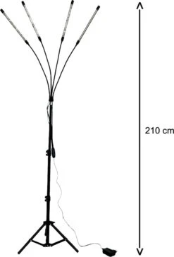 A Sunny Day Kweeklamp LED Wit Licht Inclusief Statief En USB Voeding - 160 Cm - Groeilamp Voor Planten - Zonlicht Lamp - Bloei Planten - Grow Light - 40 Watt - Automatisch Timer Voor 3-9-12 Uur 17 A Sunny Day Kweeklamp LED Wit Licht Inclusief Statief En USB Voeding - 160 Cm - Groeilamp Voor Planten - Zonlicht Lamp - Bloei Planten - Grow Light - 40 Watt - Automatisch Timer Voor 3-9-12 Uur -Gardena Verkoopwinkel 815x1200