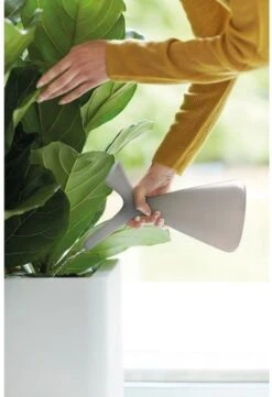 Elho Plunge Gieter 20 - Gieter Voor Binnenaccessoires - Ø 15.0 X H 29.5 Cm - Grijs/Warm Grijs -Gardena Verkoopwinkel 820x1200 3