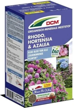DCM Meststof Rododendrons/ Hortensia's/ Azalea's (1,5KG) -Gardena Verkoopwinkel 821x1200