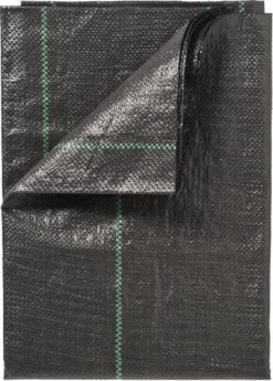 Nature - Gronddoek - Kleine Moestuinbak - Zwart - 134x134cm