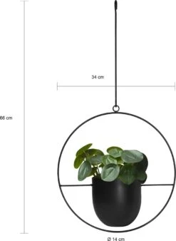 QUVIO Bloempot Hangend / Bloempotten Voor Binnen / Bloempotten / Bloempot Binnen / Bloempot Met Ophanghaak - Metaal -Gardena Verkoopwinkel 876x1200 4