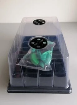 Kweekbak | Kweekkas | Kweekkas | Kweekkastje |Propagator| Broeikas | Mini Kas | Met Deksel | 20x24x37cm | Complete Kweekset | Binnen En Buiten | Startset -Gardena Verkoopwinkel 885x1200