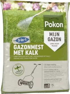 Pokon Gazonmest Met Kalk - 5kg - Mest - Geschikt Voor 75m² - 120 Dagen Voeding -Gardena Verkoopwinkel 902x1200 1